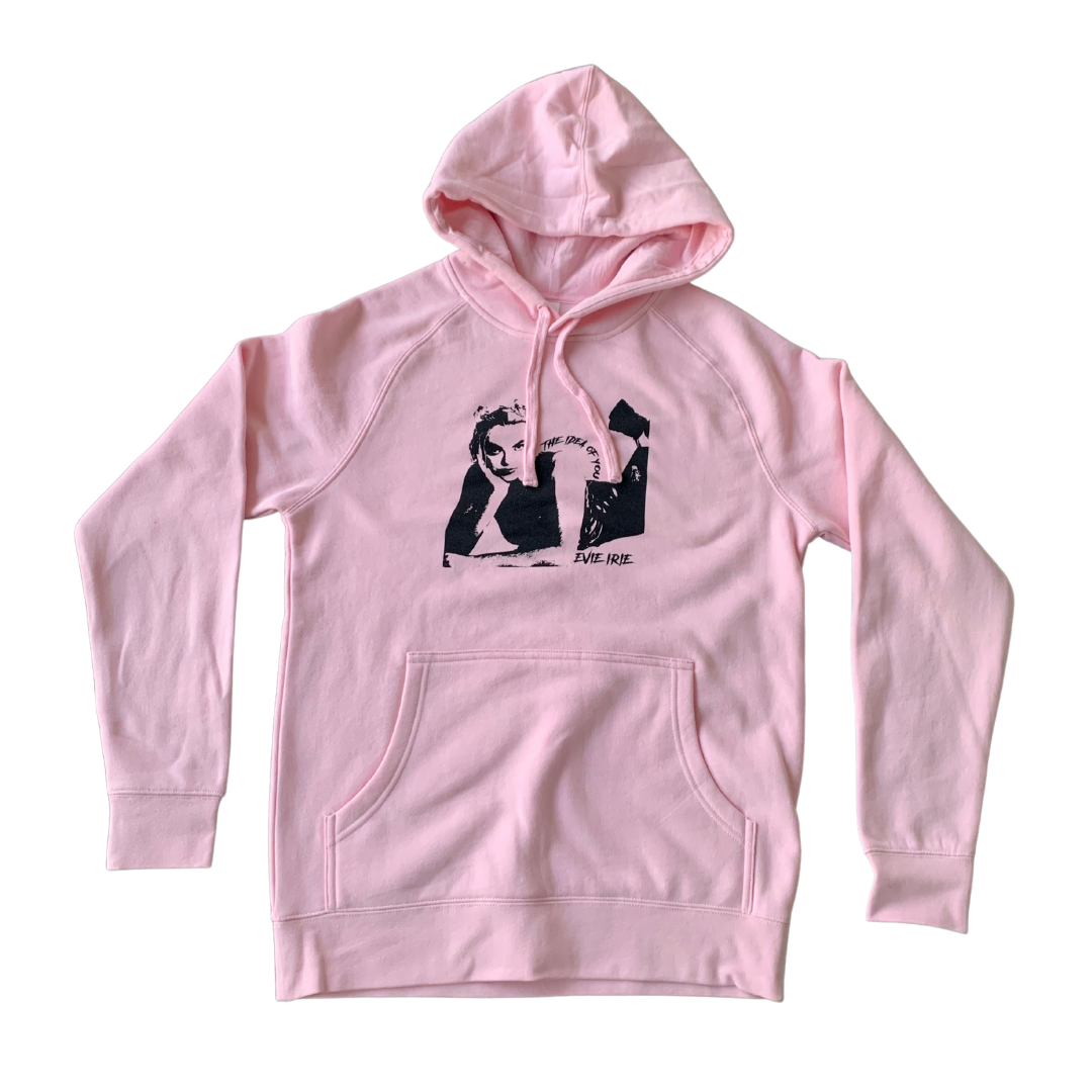 pink peep hoodie